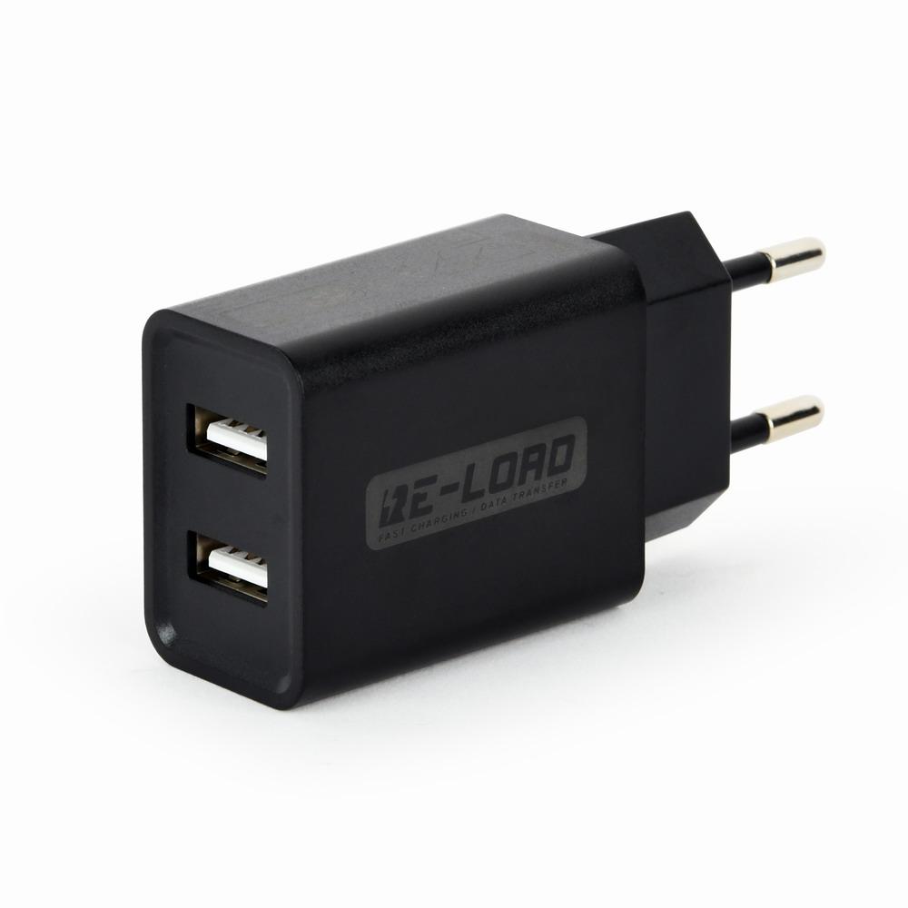 Chargeur USB universel avec 2 ports, 2,1 A - Gembird
