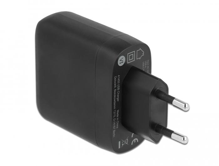Delock USB-lader USB Type-C™ PD 3.0 & USB Type-A 20W + 12W - Delock
