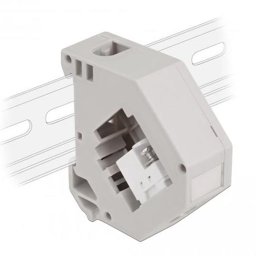 Adaptateur pour rail DIN avec module Keystone - Delock