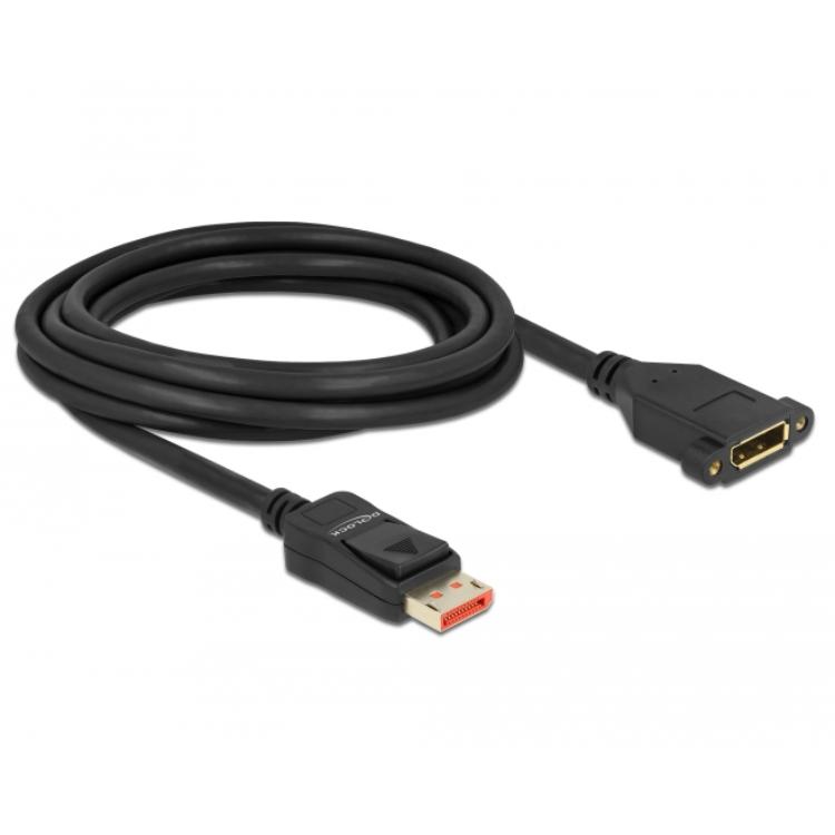 Câble d'extension Delock DisplayPort pour installation 8K 60 Hz 3 m - Delock