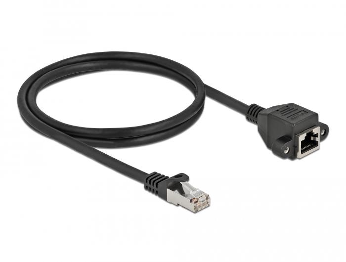 S/FTP Cat 6a verlengkabel - Delock