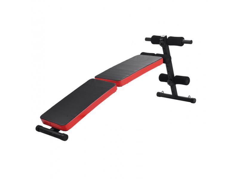 Banc de musculation pliable TD003B-5 (Noir/Rouge) - Kein Hersteller