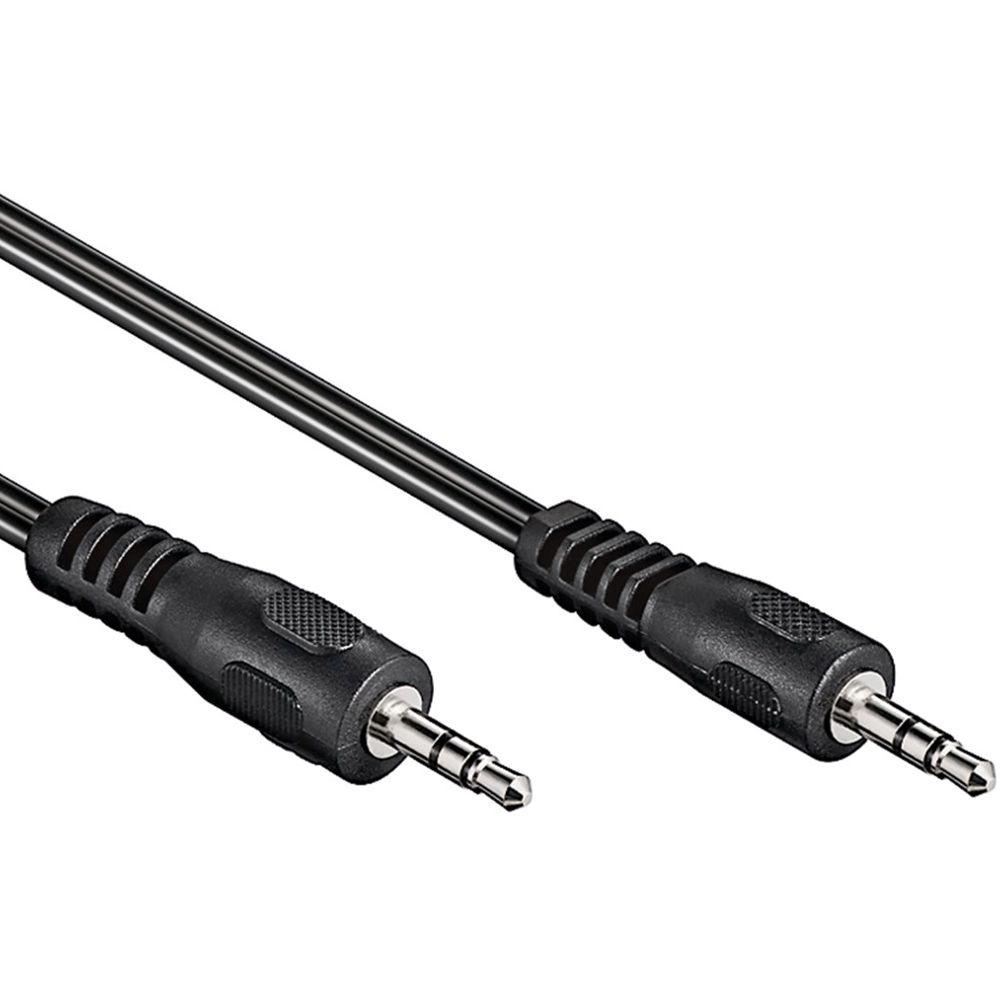 Câble répartiteur Audio stéréo 3,5 mm vers 3,5 mm, Câble AUX Plaqué Or, Male à Feale