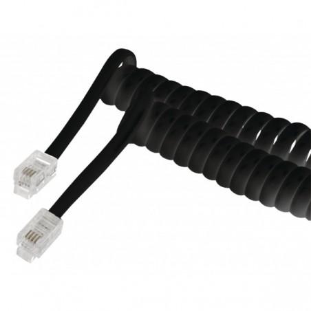 Spiraalkabel voor telefoonhoorn - Goobay