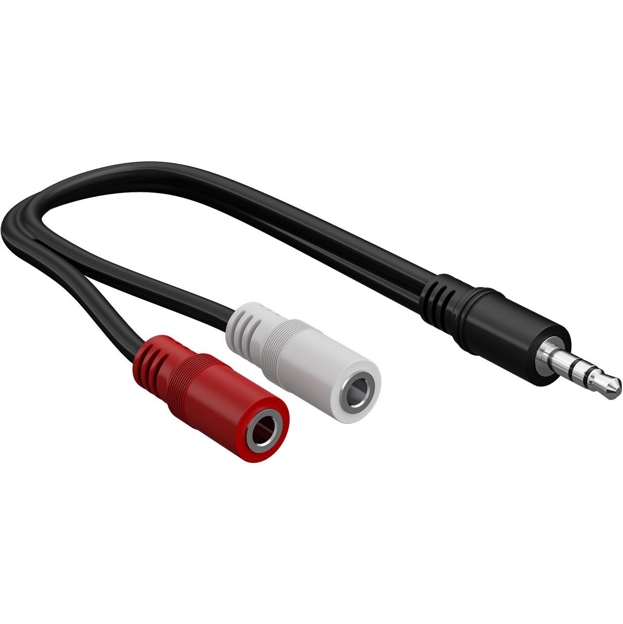 Aux splitter kabel - Goobay