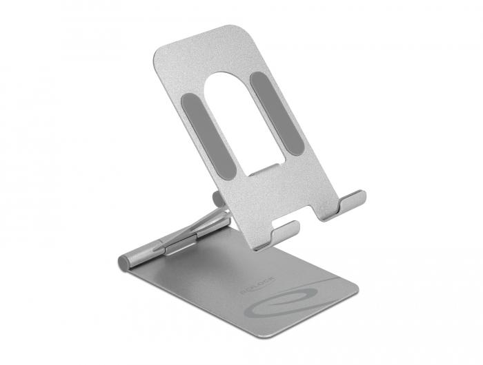 Delock Smartphonehouder verstelbaar Aluminium - Delock