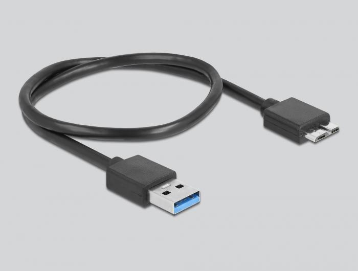 Boîtier externe Delock pour HDD/SSD SATA 2,5″ avec USB SuperSpeed - Delock