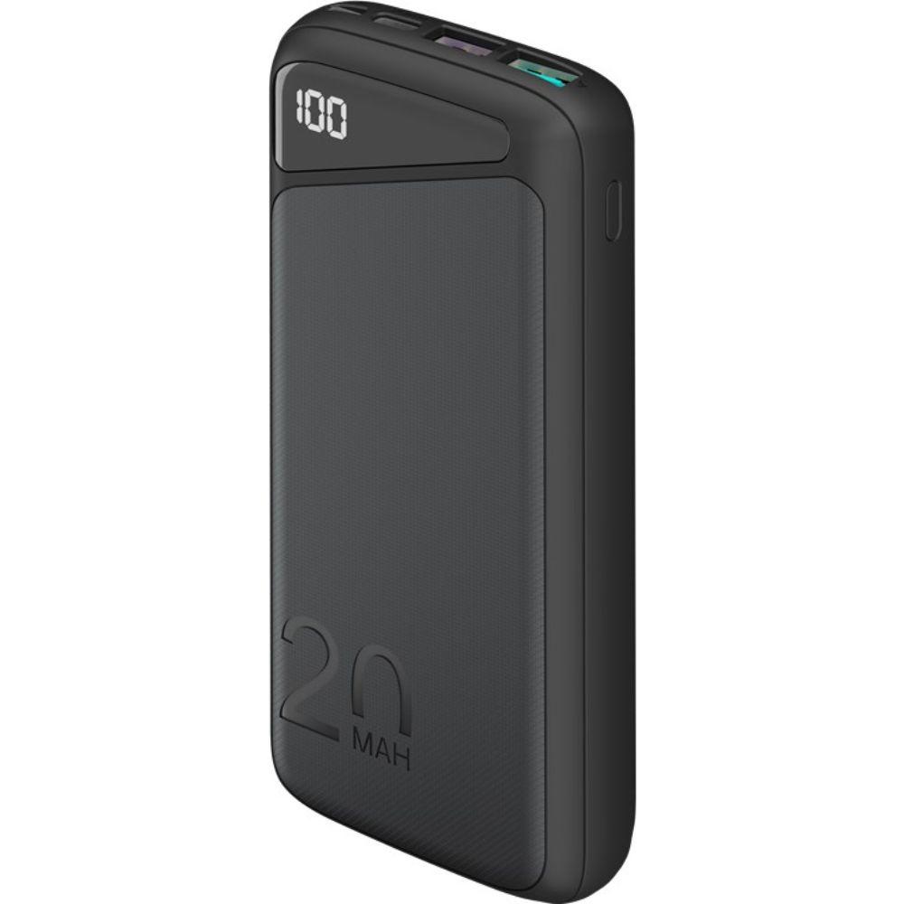 Powerbank - 20.000 mAh - Uitgang: 2x USB A, USB-C -Quick Charge 3.0