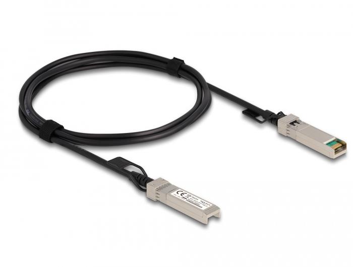 Delock Kabel Twinax SFP+ Stekker naar SFP+ Stekker 2 m - Delock