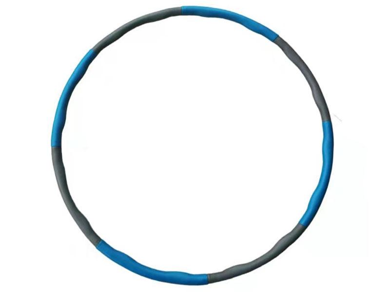 Foam Hula Hoop 100cm, 1,2kg (Blauw-Grijs) - Kein Hersteller