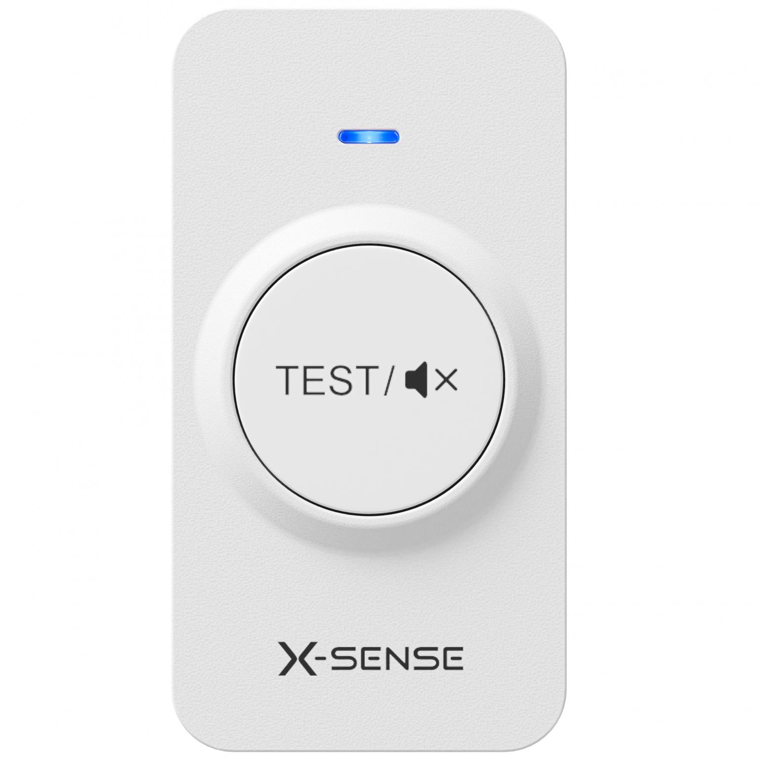 X-Sense Capteur Wi-Fi pour détecteurs de fumée et de monoxyde de carbone,  mise à niveau intelligente 