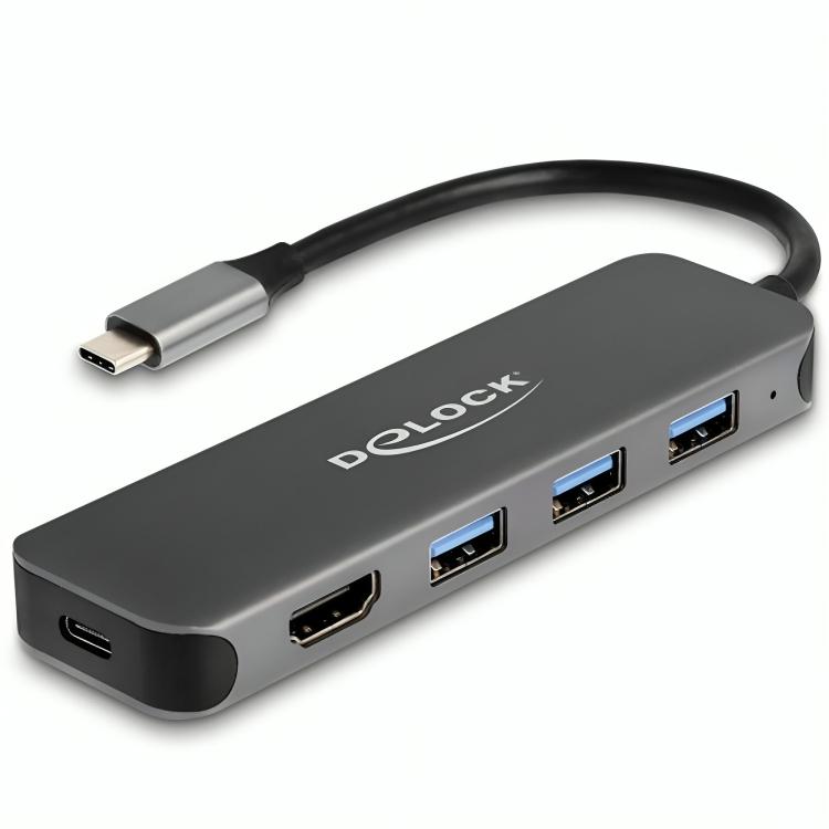 Delock Hub Adaptador Multipuerto USB-C 3.1 4K