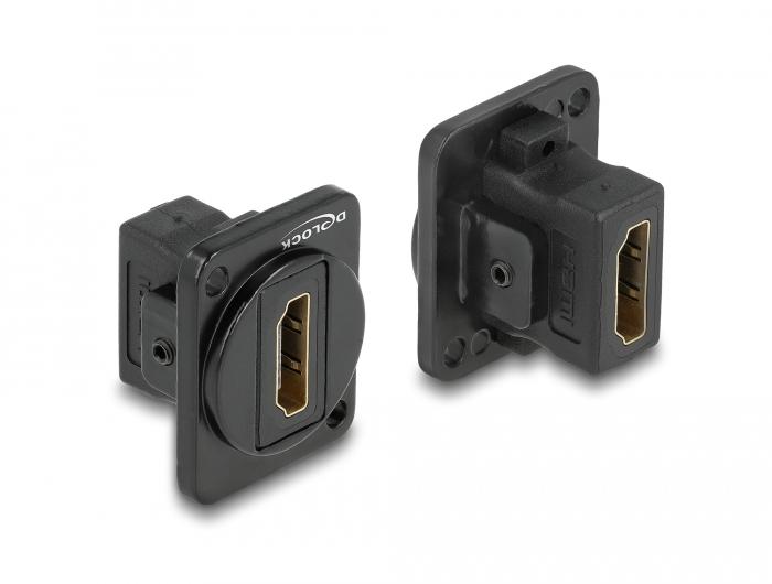 Delock Module D-Type HDMI Femelle vers Femelle