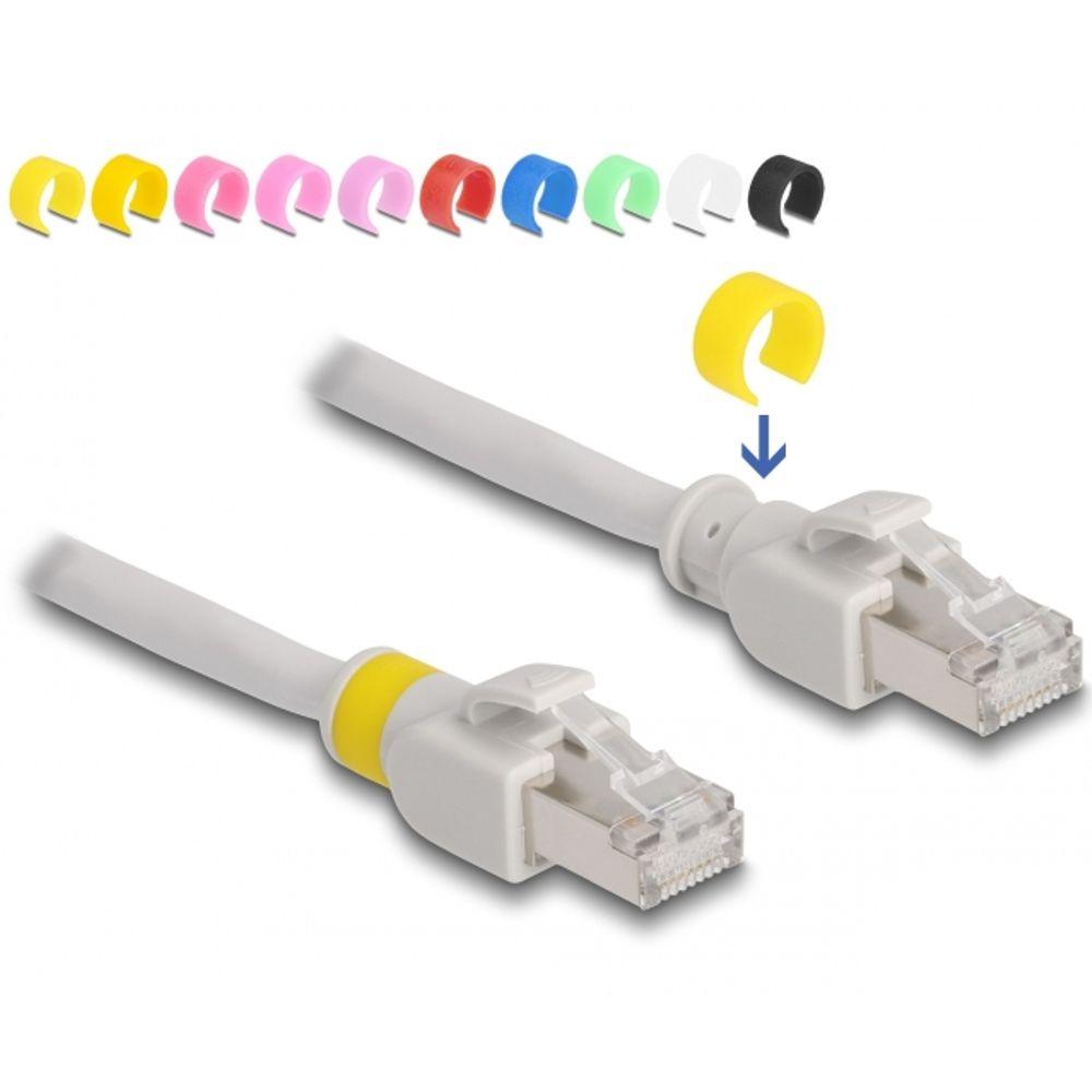 Prise RJ45 mâle, Cat6, Blindée (FTP), pour AWG23, AWG24, sans outil,  premier prix, par