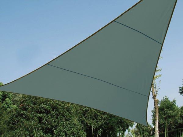 BRISECAIL - TRIANGLE - 5 x 5 x 5 m - COULEUR : VERT GRIS - Perel