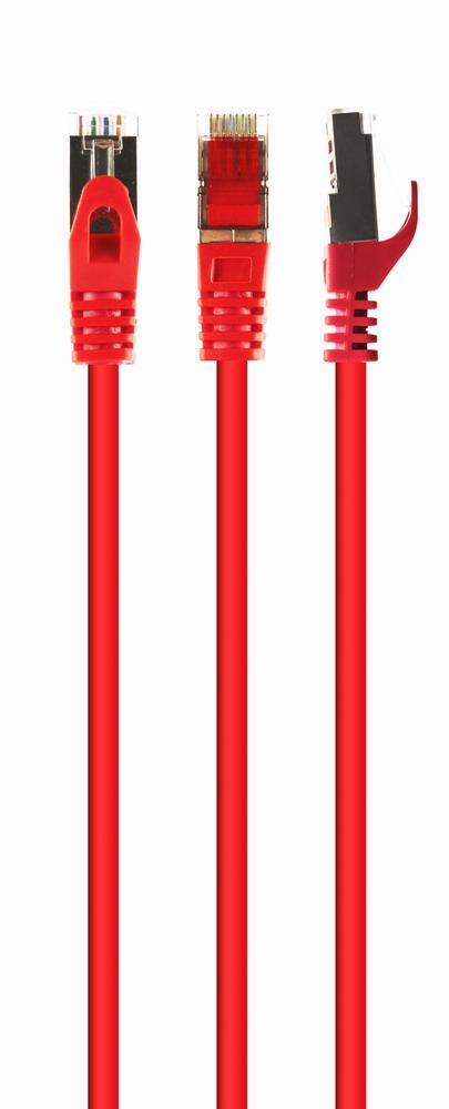 S/FTP Cat6A Patchkabel LSZH, rood 5 Meter - Cablexpert