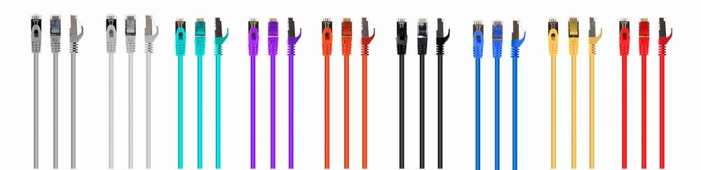 Câble patch S/FTP Cat6A LSZH, jaune 5 mètres - Cablexpert