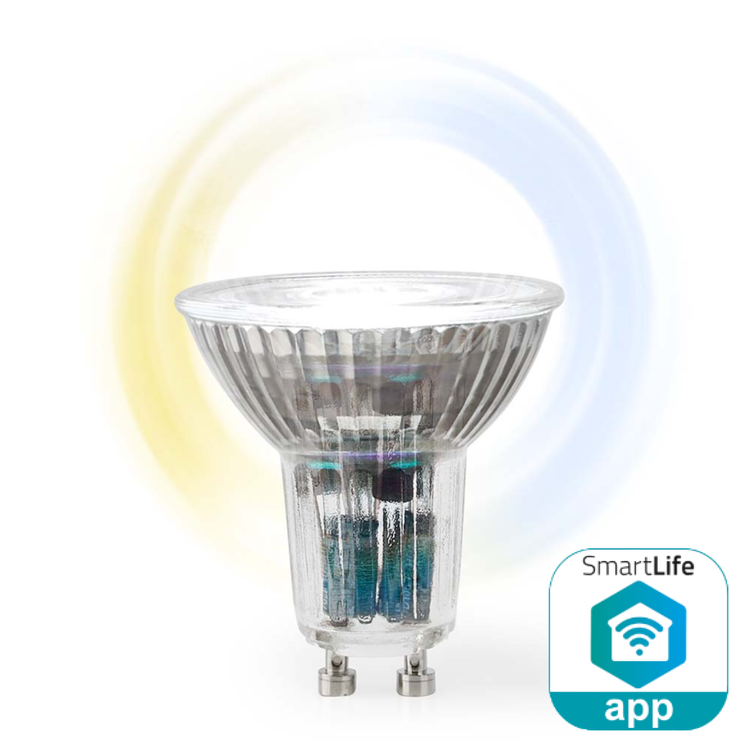 Smart GU10 lamp - Nedis