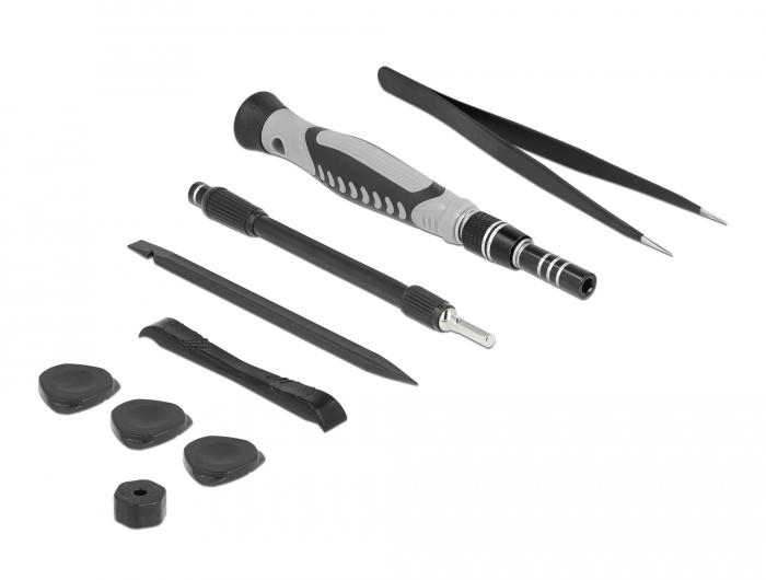 Delock precisieschroevendraaierset 117-delig - Delock