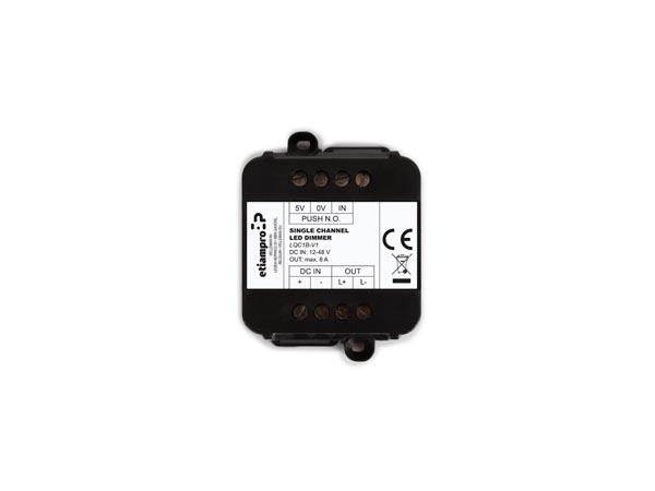 LED-DIMMER - 1 KANAAL - BEDIENING VIA DRUKKNOP - EtiamPro