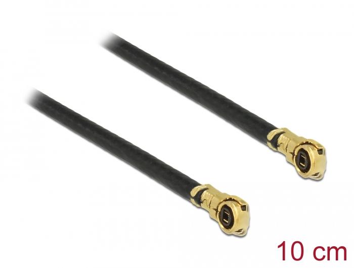 Delock Antennekabel MHF® 4L Stekker naar MHF® 4L Stekker 1,13 10 cm - Delock