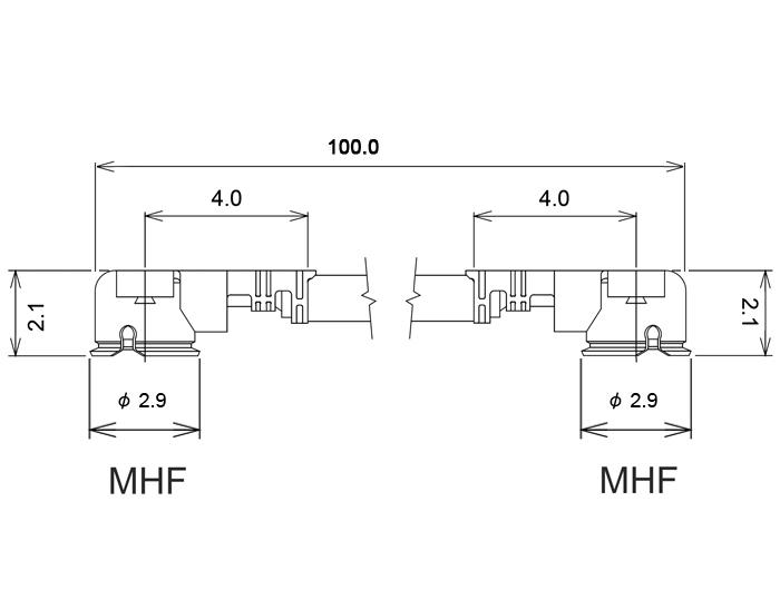 Delock Antennekabel MHF® I-Stekker naar MHF® I-Stekker 1,13 10 cm - Delock