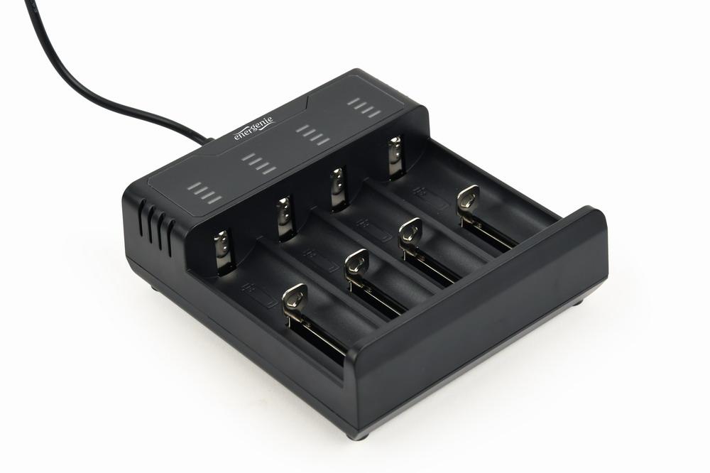 Ni-MH + Li-ion batterij-snellader, zwart - Energenie