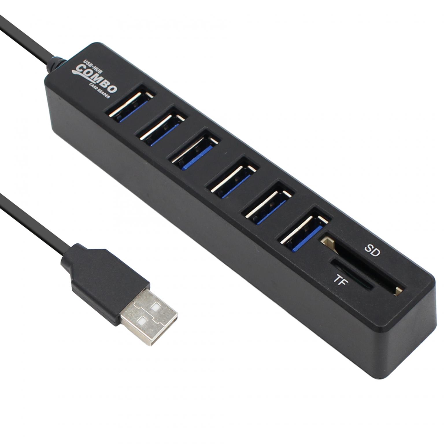 USB hub - 6 poorten