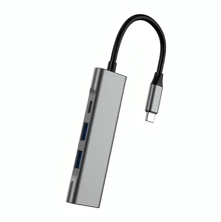 USB C hub – HDMI + 2x USB-A + USB-C – 4-poorts