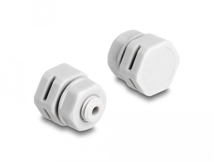 Delock Élément de compensation de pression M6 gris 2 pièces - Delock
