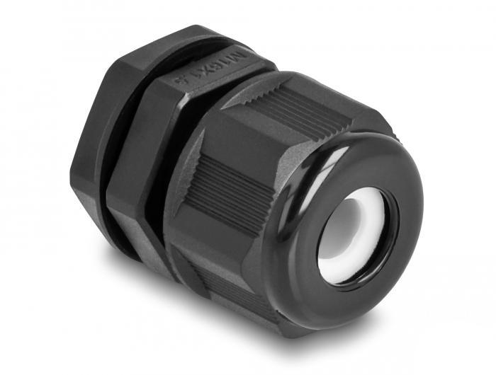 Delock EX kabelwartel M16 zwart 2 stuks - Delock