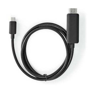 USB-C™ Adapter USB 3.2 Gen 1 USB-C™ Male HDMI™ Connector - Nedis