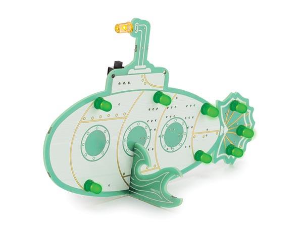 Sous-marin rétro - Kit de soudure éducatif - Whadda