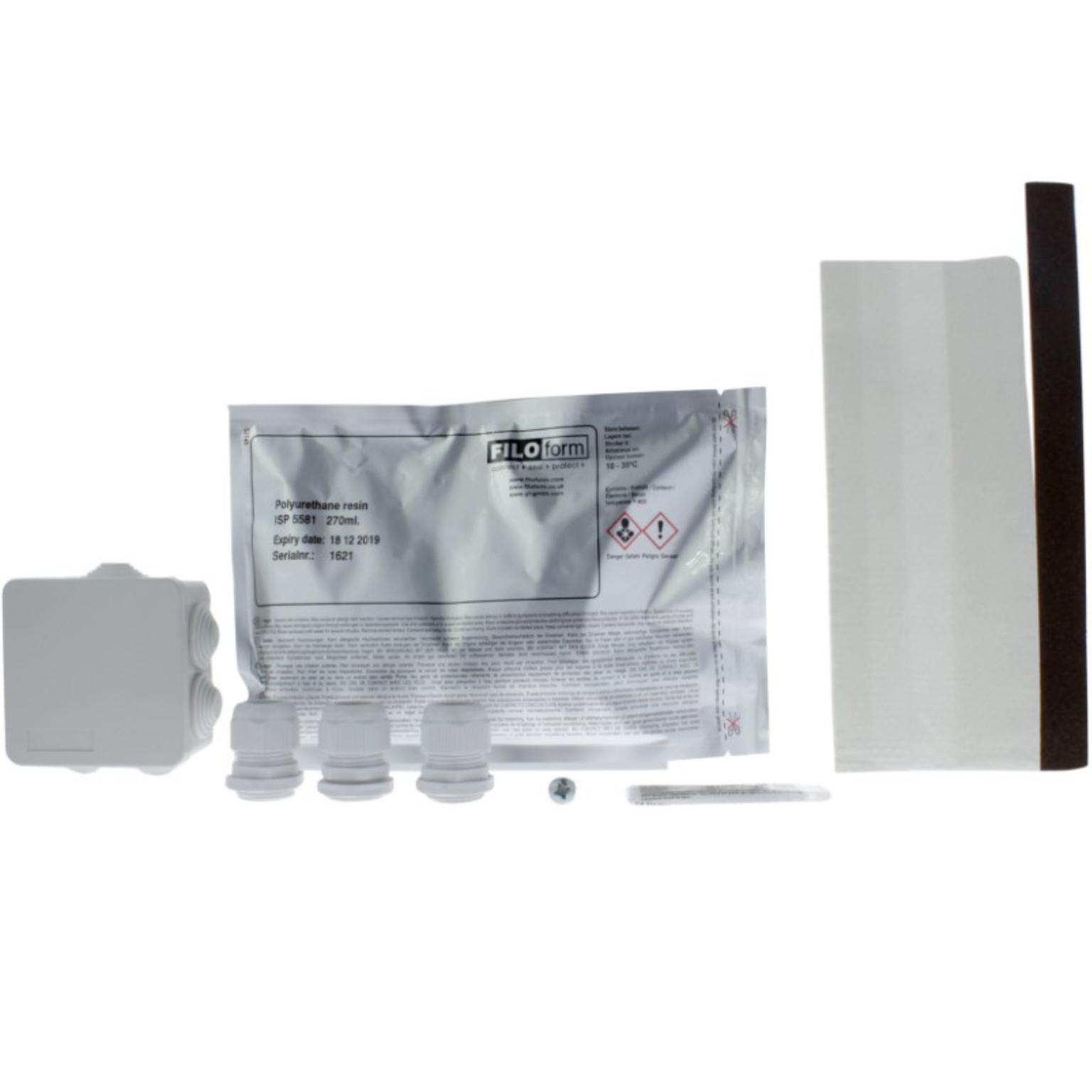 Kabeldoos gietmofpakket - Q-Link