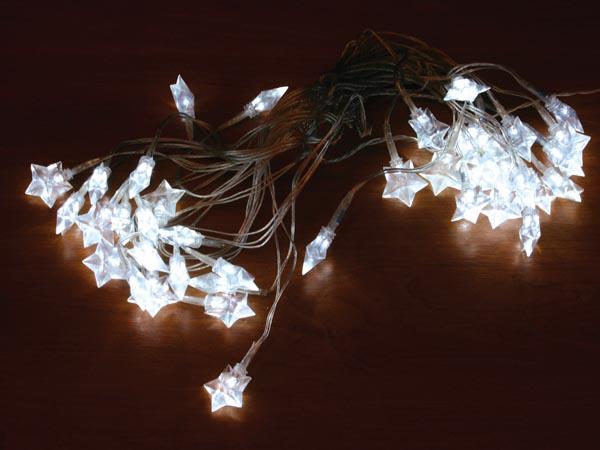 Novastarlight LED - 10 m - 40 witte sterren - transparante kabel - 24 V - Light creations