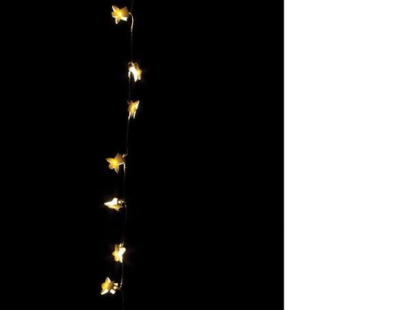 Paperlight LED - 10 m - 30 Anges - blanc chaud - câble transparent - 24 V - Light Creations