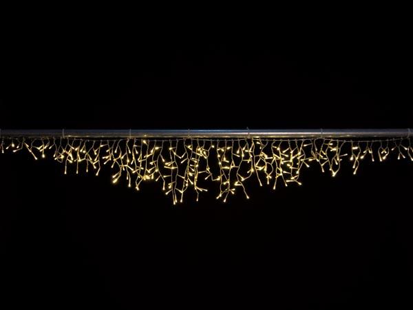 Swaglight LED - 1,6 m - 280 lampes blanc chaud - câble transparent - 24 V - Light Creations