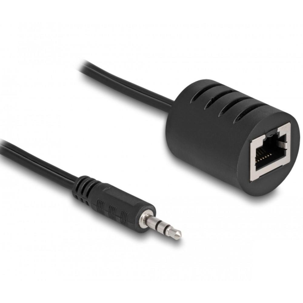 Adaptateur répartiteur de prise RJ45 réseau LAN Ethernet réseau 1 à 2 prises,  longueur de câble: 25 cm