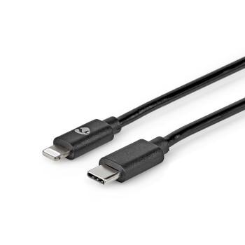Lightning Kabel USB 2.0 Apple Lightning 8-Pins USB-C™ Male 480 - Nedis