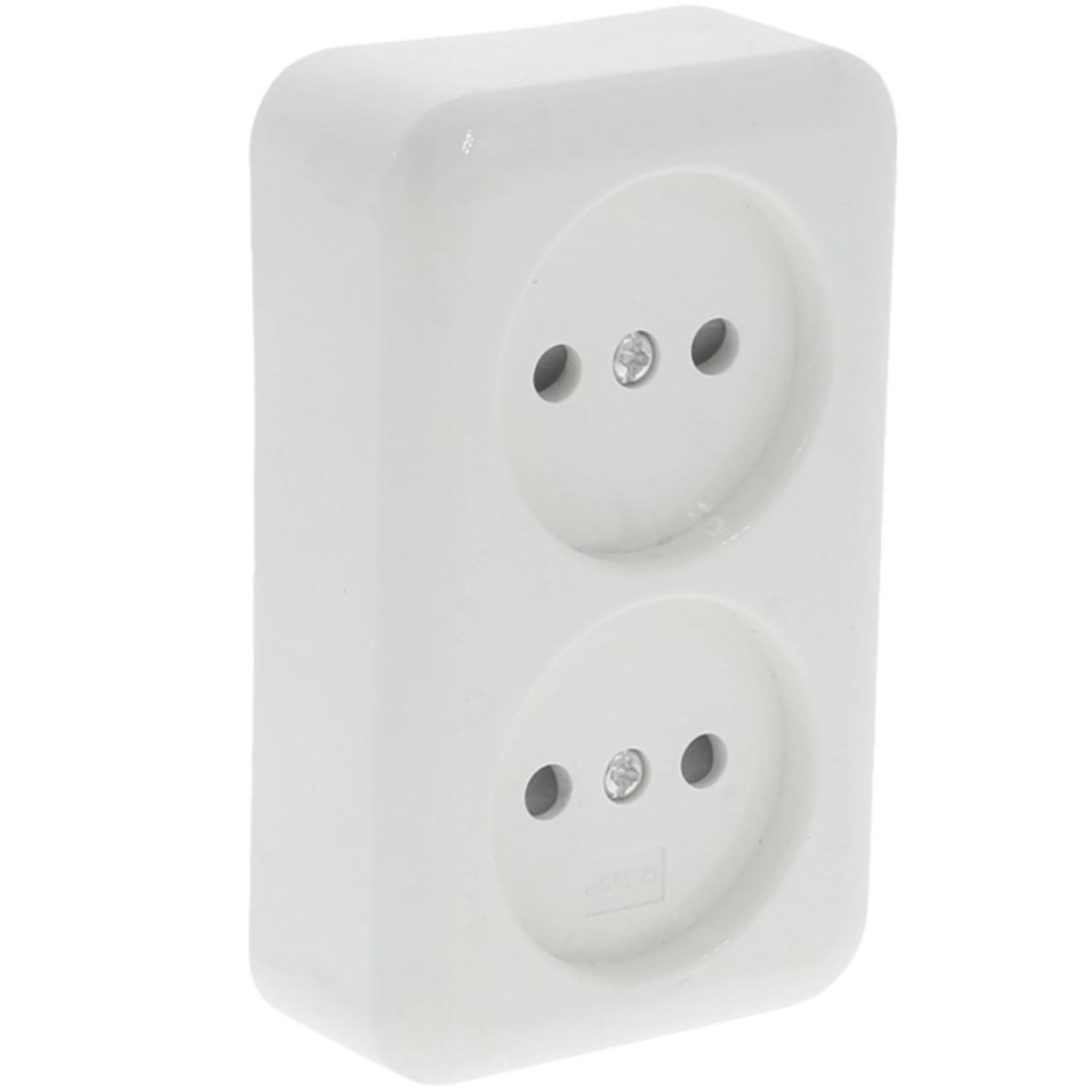 Stopcontact - 2-voudig - Q-LINK
