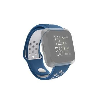 Bracelet sport pour Fitbit Versa 2/Versa (Lite), bracelet respirant, bl. - Hama