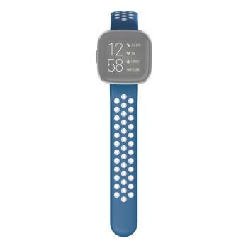 Bracelet sport pour Fitbit Versa 2/Versa (Lite), bracelet respirant, bl. - Hama
