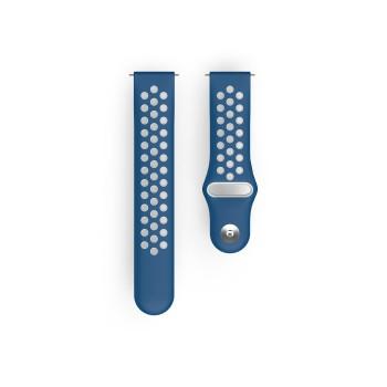 Bracelet sport pour Fitbit Versa 2/Versa (Lite), bracelet respirant, bl. - Hama