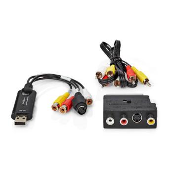 Video-Grabber | USB 2.0 | 480p | A/V-Kabel / Scart | Kopfhörer & Headsets