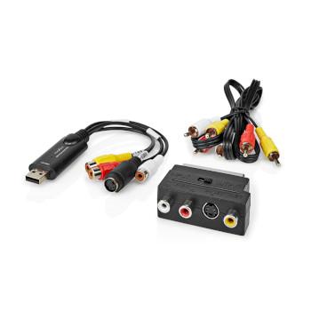Video-Grabber | USB 2.0 | 480p | A/V-Kabel / Scart