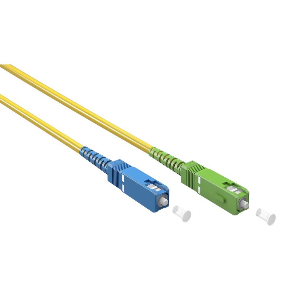 Glasvezel kabel - SC-APC - SC-UPC - Goobay