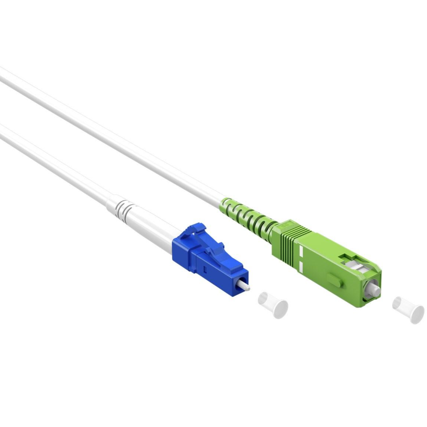 Fibre optique - SC-APC - LC-UPC - Goobay