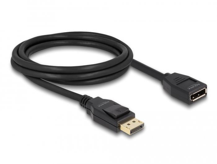 Delock DisplayPort 1.2 verlengkabel 4K 60 Hz 2 m - Delock