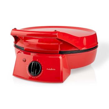 Machine à pizza et grill 30 cm température réglable 1800 W - Nedis