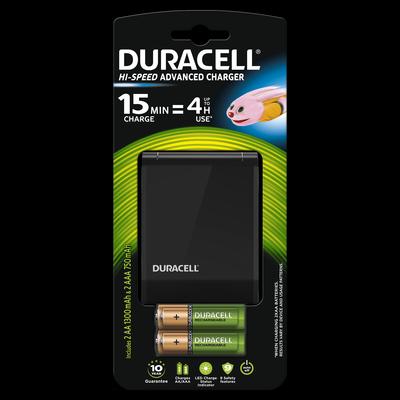 Duracell Charger Cef27 incl. 2 x AA1300 & 2x AAA750 - Duracell